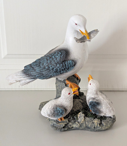 Möwenfigur mit küken - mit, 2