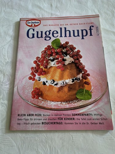 Oetker gugelhupf magazin - dr.,