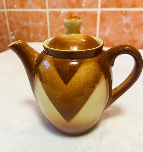 Vintage teekanne keramik - teekanne,