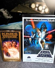 Star Wars Krieg der Sterne VHS Film Movie ? Sammler Collectors Set mit Filmheft