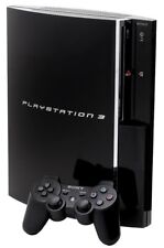 Sony PlayStation 3 PS3 60GB Videospielkonsole Piano Black + Spiele Bundle