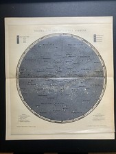 Karte Chromolithografie