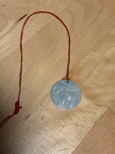 china jade halskette Horoskop Schaf Ziege Jahr Chinese Necklace