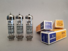 3x SIEMENS ECL82  6BM8 Diamant