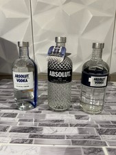 Absolut Vodka 3x Limited