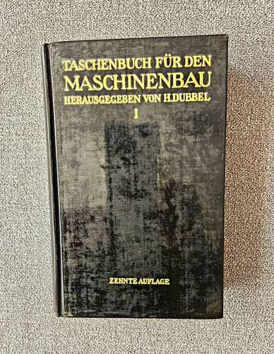 Dubbel taschenbuch für den - h.,