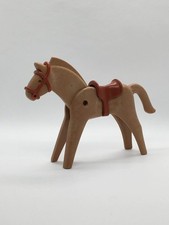 Playmobil Pferd mit Sattel und Zaumzeug - braun - C2490
