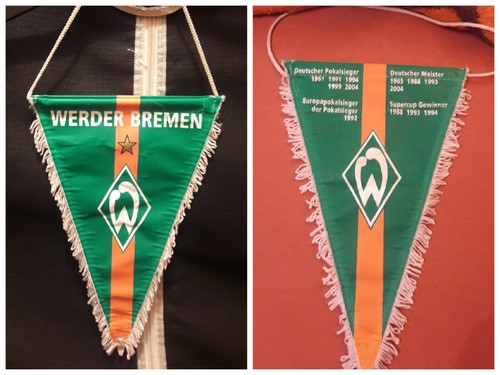 Werder bremen wimpel 18x26 - bremen, cm