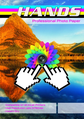 Hände fotopapier voll range - fotopapier,