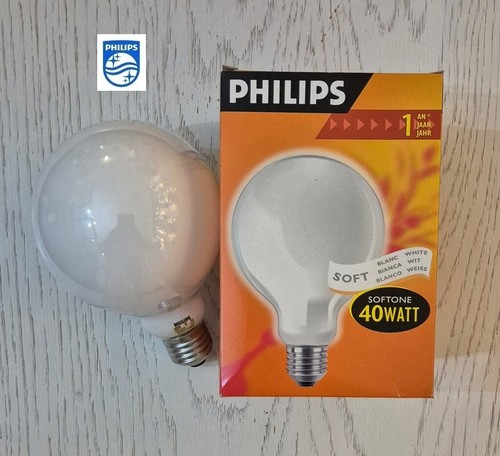 Philips softone 40w g95 - softone, e27