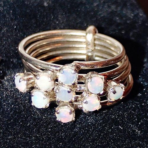Vintage silve band - band, cluster