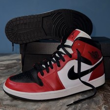 ✅ Nike Air Jordan 1 Mid „Chicago Black Toe“ EU 44 / US 10 NEU+Box