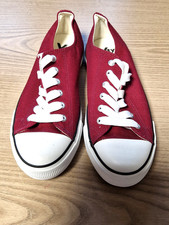 schicke weiß - rote  Sneaker - Gr. 38 - Vty von Deichmann - so toll