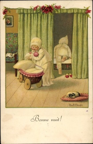 Künstler ebner pauli - künstler, ak
