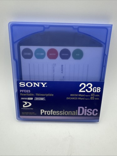 Sony pfd xdcam hd - sony,