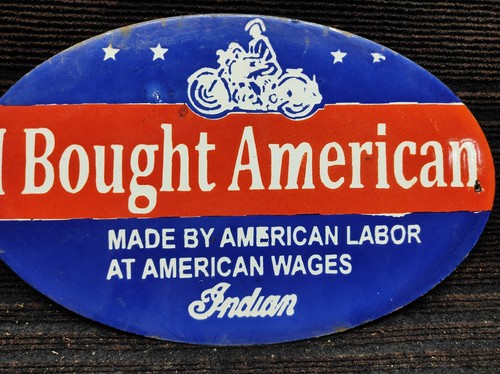 Amerikanisches blechschild aus - amerikanisches,