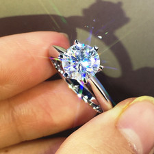 Solitär Verlobungsring 2,25