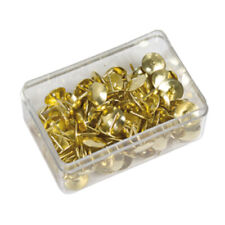 100 Reißbrettstifte messing