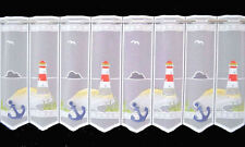 Leuchtturm Scheibengardine in