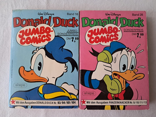 Walt disneys donald - 2x, duck