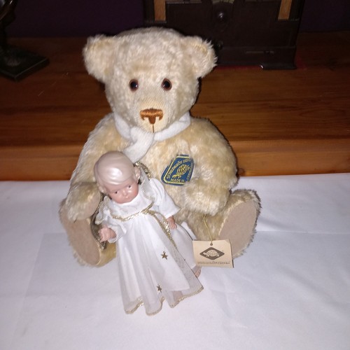 Schildkröt teddy mit puppe - schildkröt,