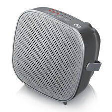 Brandson EL Keramik Heizlüfter Kippschutz Zweistufig 1500 Watt Grau