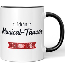 Ich bin Musical-Tänzer. Ich