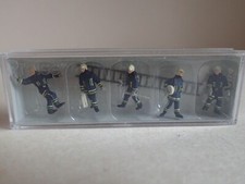 Preiser Feuerwehrmänner Einsatzkleidung Feuerwehr Leiter 10484 H0 1:87 OVP 5Fig