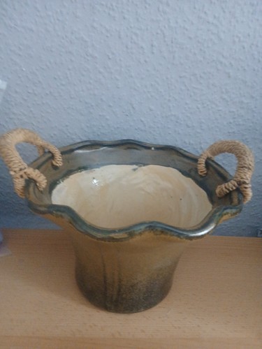 Neu blumentopf braun mit - blumentopf,