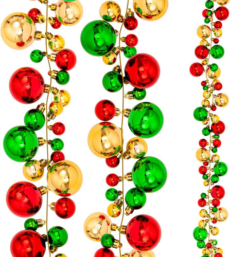 Weihnachtskugel-Girlande