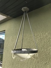 Antike Jugendstil Deckenlampe