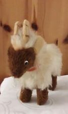 Clemens Spieltiere - Ziegenbock/ Widder - ca.  16 x 16 cm - Braun/Beige 