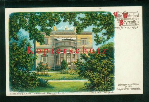 Bayreuth villa wahnfried - bayreuth,,