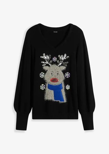 Pullover mit weihnachtsmotiv - pullover,