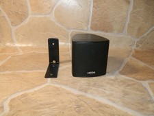 Original Canton Satelliten Lautsprecher /Art.-Nr.- 19164 + Wandhalterung-Schwarz