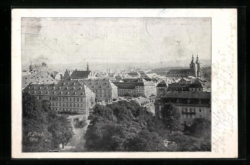 Fulda stadtansicht aus der - fulda,,