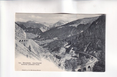 G1963 albulabahn ansichtskarte - g1963,