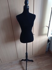 Schneiderpuppe, Damenbüste,  verstellbar, schwarz