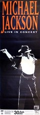 MICHAEL JACKSON  Konzertplakat