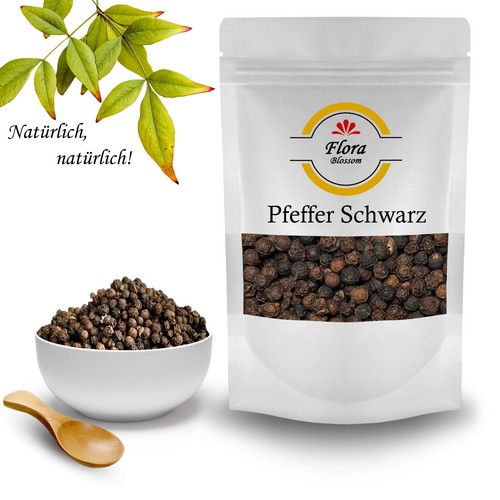 200g pfeffer schwarz ganz - 200g,