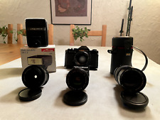 RevueFlex 3000SL SET mit 3x Objektiven (Weitwinkel, Tele und Normal) inkl.Blitz