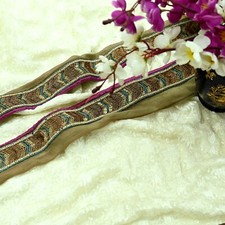 Indischer Vintage grüner Sari