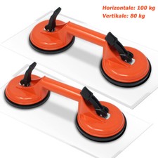 2x Saugheber 100 kg Aluminium