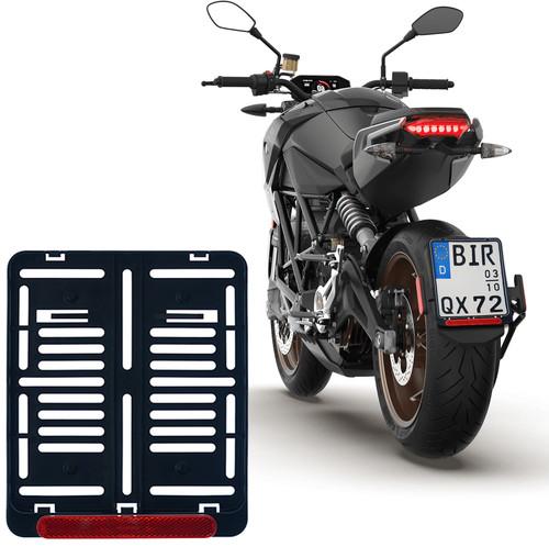 Kennzeichenhalter motorrad 180 - kennzeichenhalter,