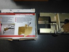 Kastensicherung Anhängerschloss Kastenschloss  EUFAB  Anhängerkupplung Stahl