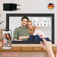Digitaler Bilderrahmen 10.1 Zoll WLAN mit 32GB Speicher 1280 * 800 IPS HD Touch