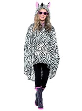 Zebra Poncho -