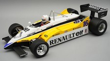 Modellauto Formel 1 F1 Maßstab 1:18 Renault RE30B French GP 1982 Arnoux
