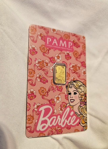 Pamp goldbarren barbie v1 - goldbarren,