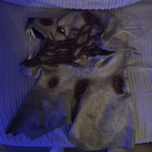 Zombie hund maske halloween - hund,